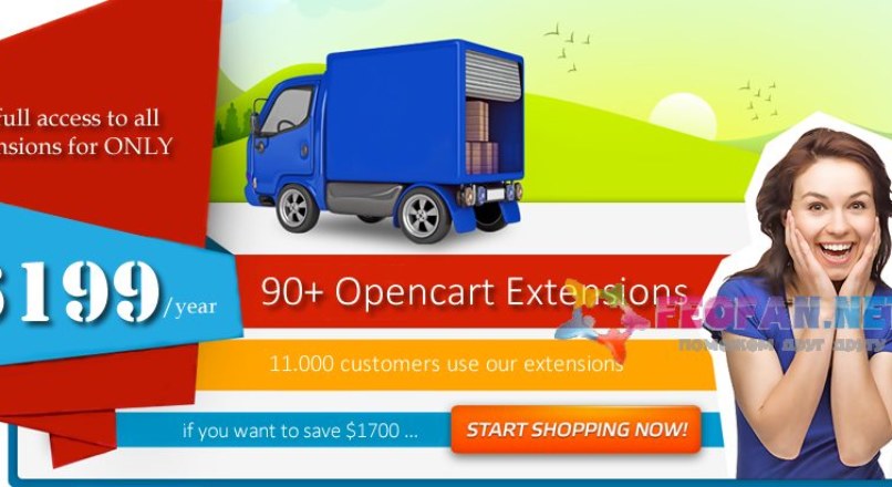 90 модулей Opencart