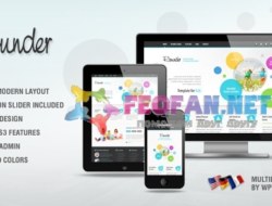 Rounder: Multi-Purpose Adaptive WordPress Theme