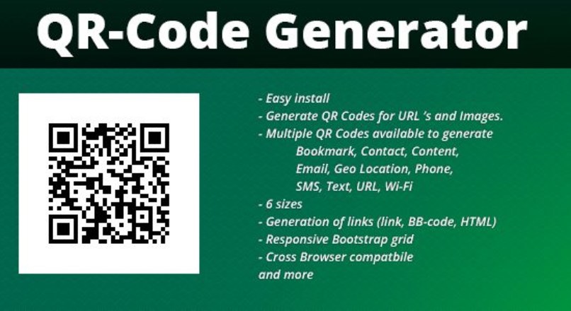 Codecanyon — PHP QR-Code Generator
