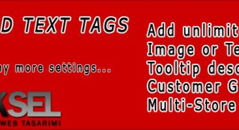 Image and Text Tags 1.5.x [vQmod]