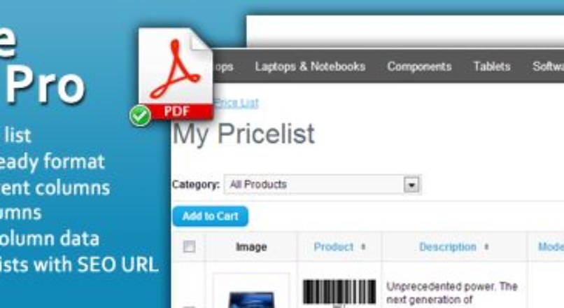 Wholesale Pricelist pro