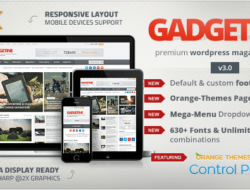 Gadgetine WordPress Theme for Premium Magazine