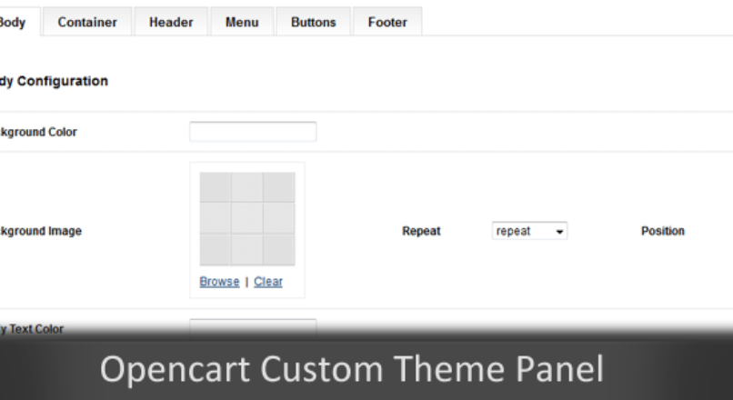 CodeCanyon – Custom Themes Panel Opencart Module v1.0