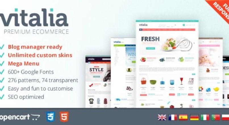 Vitalia – Responsive OpenCart Template v 2.0