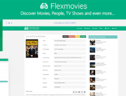 FlexMovies — Internet Movie Database PHP Script