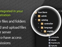 CodeManager — Web-based IDE framework for OpenCart