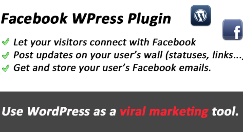 FACEBOOK CONNECT AND VIRAL TOOL V2.7