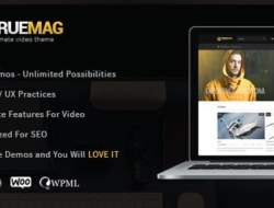 True Mag v4.0.9 – WordPress Theme for Video and Magazine