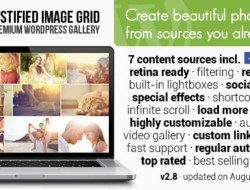 Justified Image Grid v2.8.2 – Premium WordPress Gallery