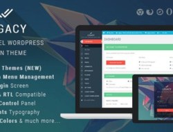 Legacy v4.0 – White label WordPress Admin Theme