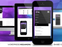 LMM v1.2 – WordPress Responsive Mega Menu based on Bootstrap