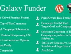 Galaxy Funder v6.5 – WooCommerce Crowdfunding System