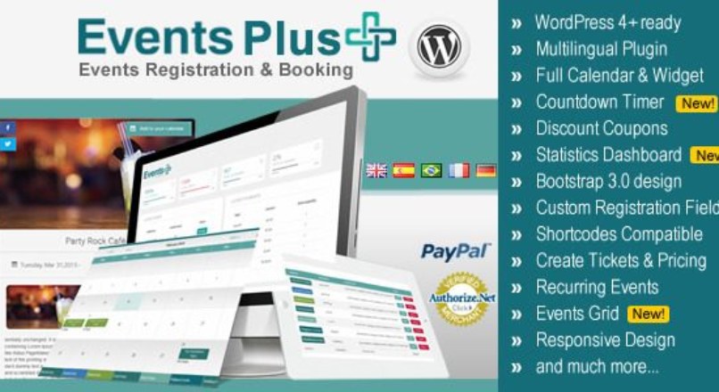 WordPress Events Calendar Registration & Booking v1.5.4