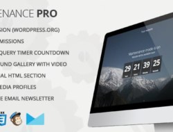 Maintenance PRO v2.6 – WordPress Plugin