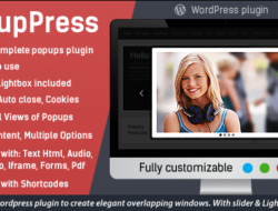 PopupPress v2.18 – Popups with Slider & Lightbox for WP