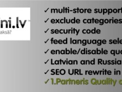 OpenCart XML Data Feed to Salidzini.lv