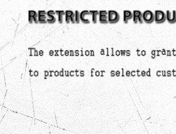 Restricted Product Access (for Opencart 2)