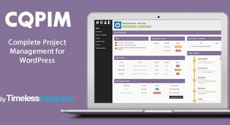 CQPIM WordPress Project Management Plugin v2.7.71