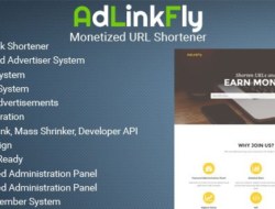 AdLinkFly — Monetized URL Shortener