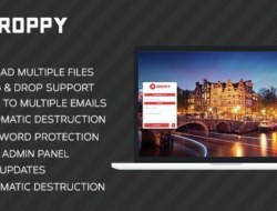 Droppy v1.3.1 – Online file sharing