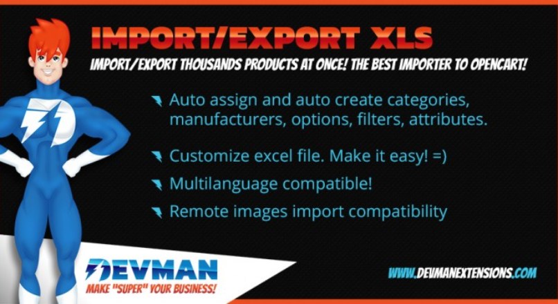 Import / Export XLS Products Tool (V.5.6.3.0)