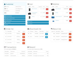 Simple Account Page Простой личный кабинет 2.x 1.12