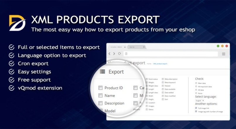 Opencart 2.x – XML Products Import v1.1