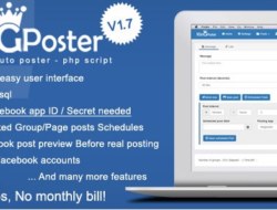 King poster | Facebook multi Group / Page auto post — PHP script v.1.7.9
