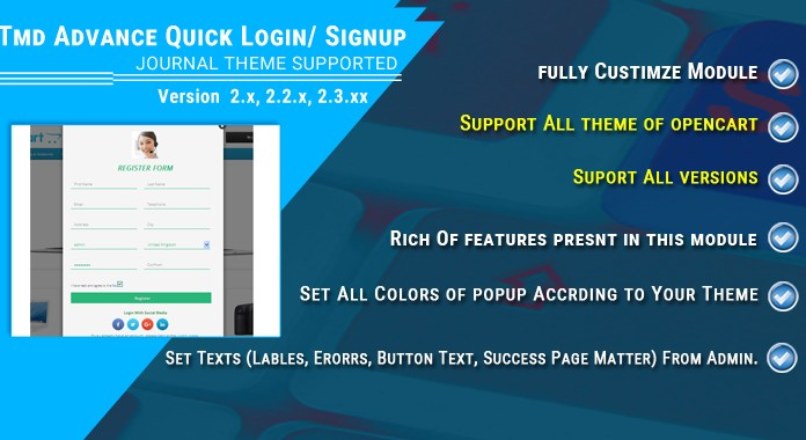 TMD Quick Login And Social Login Module 2.x_2.2.x NulleD