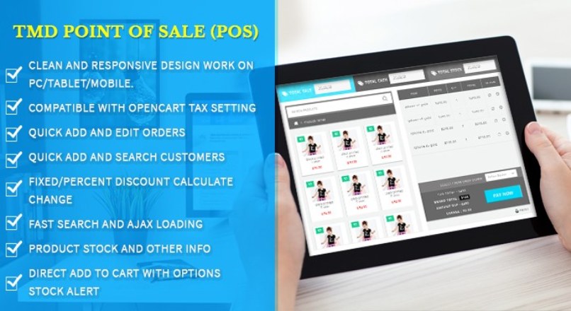 Tmd Point Of Sale Opencart 2.x