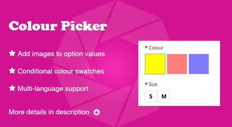 Colour Picker Opencart 1.5 – 2.3 vqmod