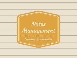 Personal Notes Management System