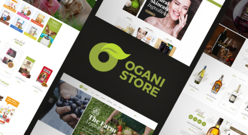 Ogani – Organic, Food, Pet, Alcohol, Cosmetics Responsive Opencart Theme