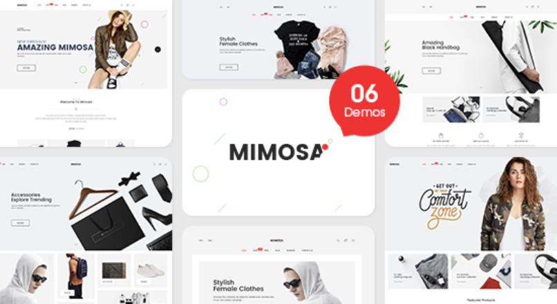 Mimosa — Responsive Fashion Opencart 3 Theme