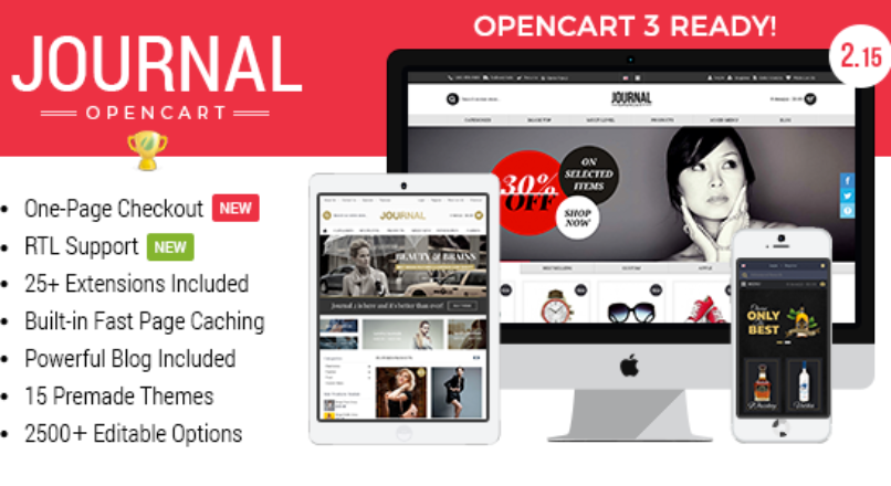 Journal — Advanced Opencart Theme v2.15.5 nulled