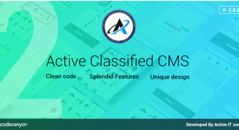 Active Classified CMS 2.0