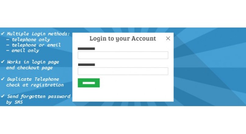 Login by Telephone and more Opencart 1.5-2.x