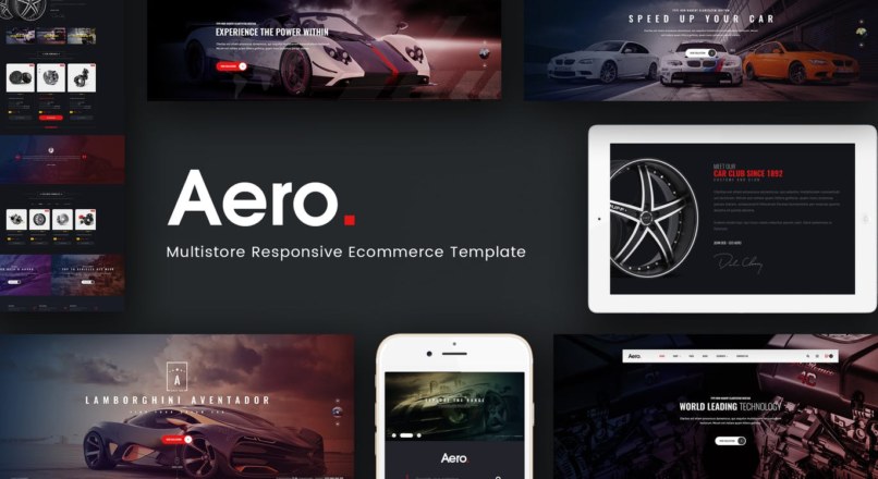 Aero — Car Accessories Responsive Opencart 3.x Theme