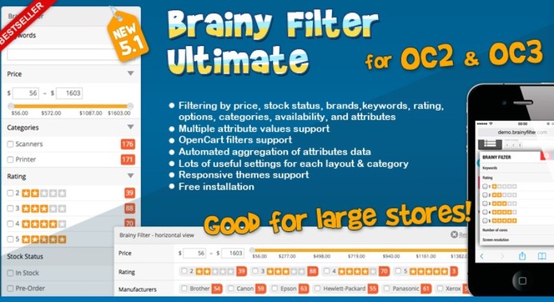 Brainy Filter Ultimate for OC2 & OC3