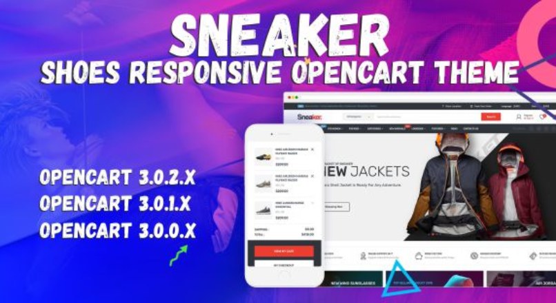 Sneaker — Shoes Responsive OpenCart Theme