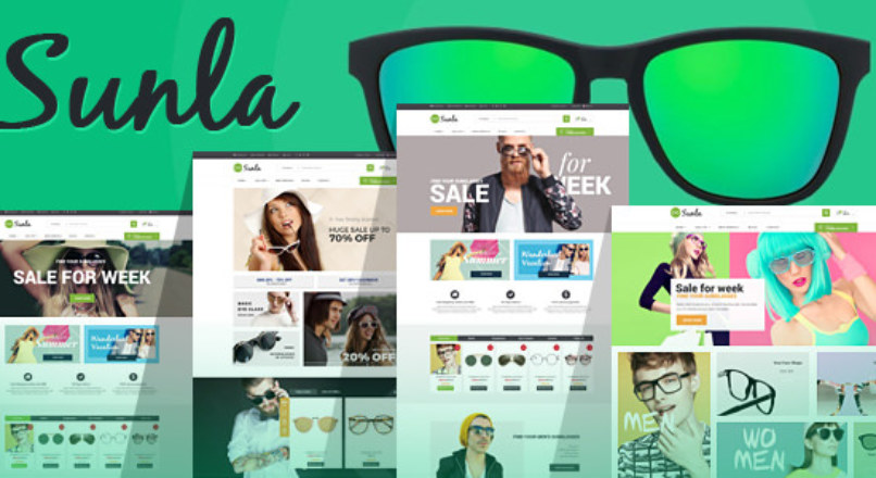 Sunla – Sunglasses Responsive Opencart Theme