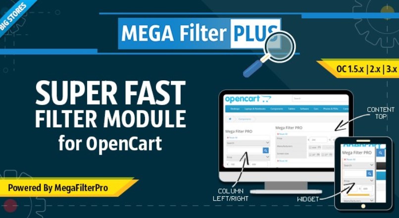 Mega Filter PLUS [powered by Mega Filter PRO][1.5.x, 2.x,3.x] not nulled