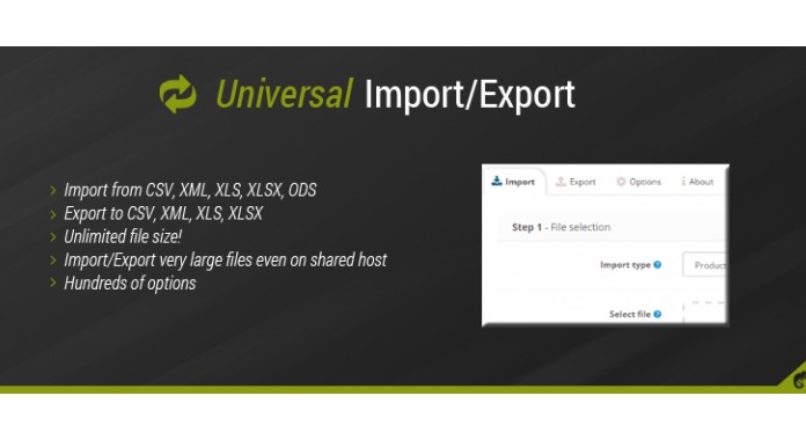 Universal Import/Export Pro v_2.5.0
