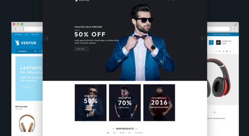 Ventur – Fashion OpenCart Theme (Included Color Swatches)