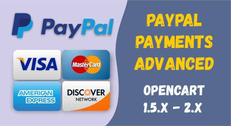PayPal Payments Advanced Module for opencart