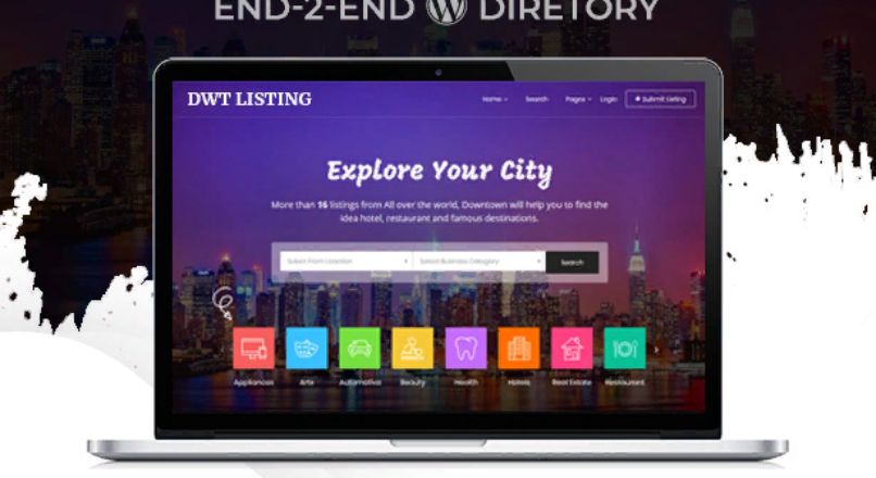 DWT Listing — Directory & Listing WordPress Theme