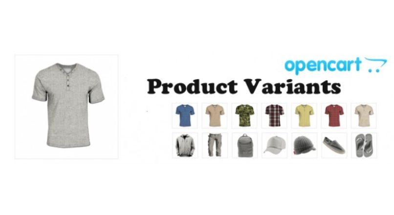 Product Variants / Варианты товара Opencart 2.x-3.x