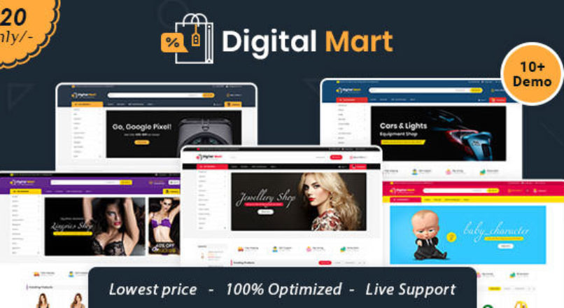 Digital Mart — Opencart Multi-Purpose Responsive Theme