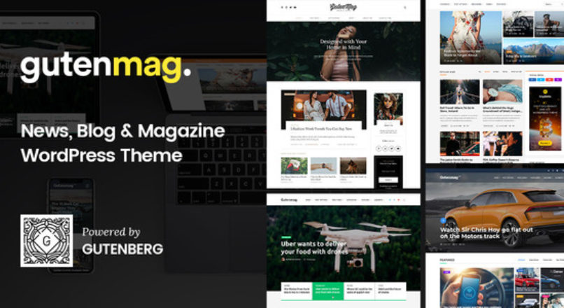 GutenMag — Gutenberg WordPress Theme for Magazine and Blog