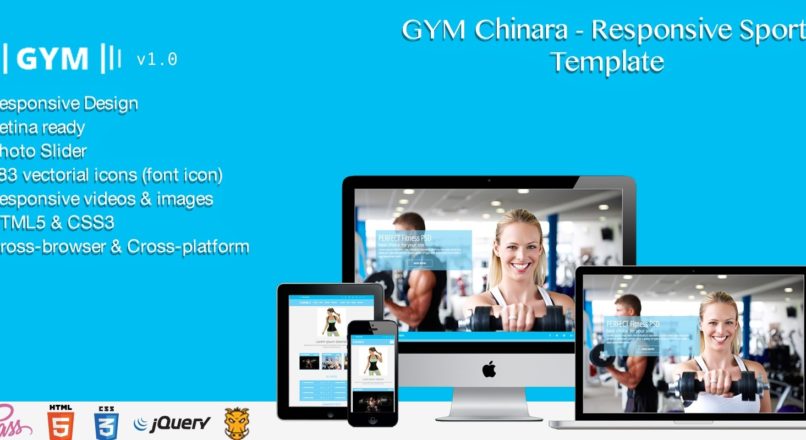 Gym Chinara – Responsive Sport HTML Template